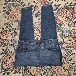 Signature by Levi Strauss Dark Blue Skinny Jeans NWOT SZ 16S Pull-on